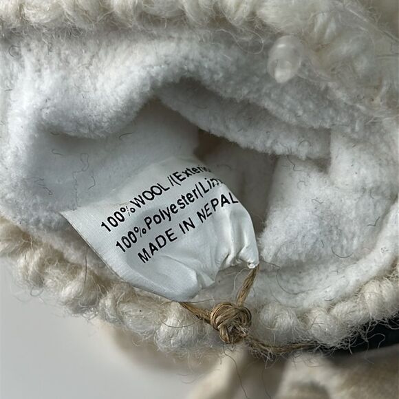 NWT NIRVANNA DESIGNS PUPPY2 Hand Made in Nepal Wool gloves mittens small age 1-3 - Picture 4 of 9